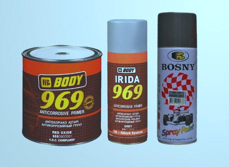 Автомобильный грунт Body и Bosny