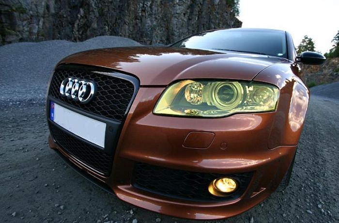 Тонировка на фарах автомобиля
