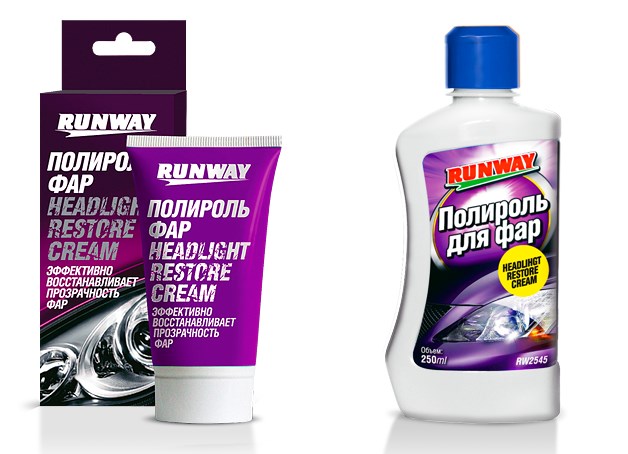 Полироль для фар Runway