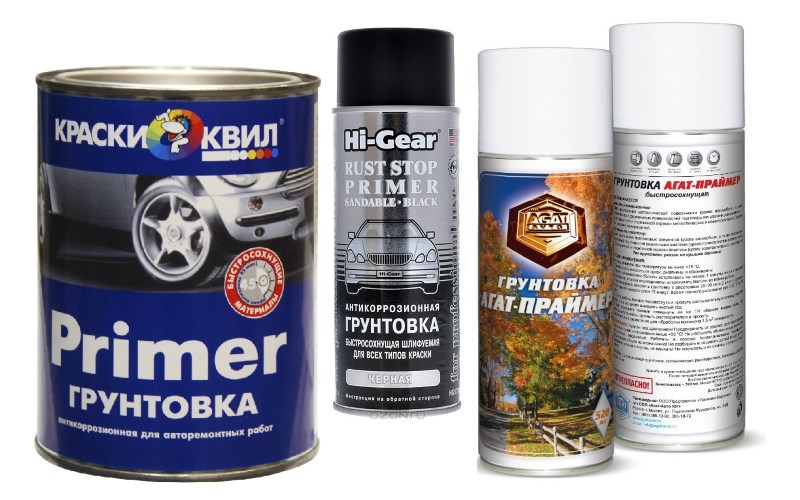 Грунты праймеры