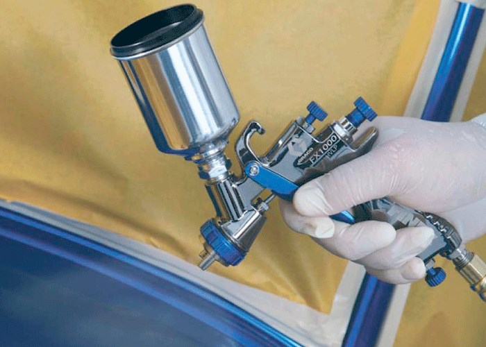 Покраска авто краскопультом